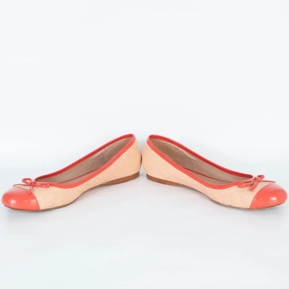 Jack Rogers Quilted‎ Ballet Flats Womens Size 9M